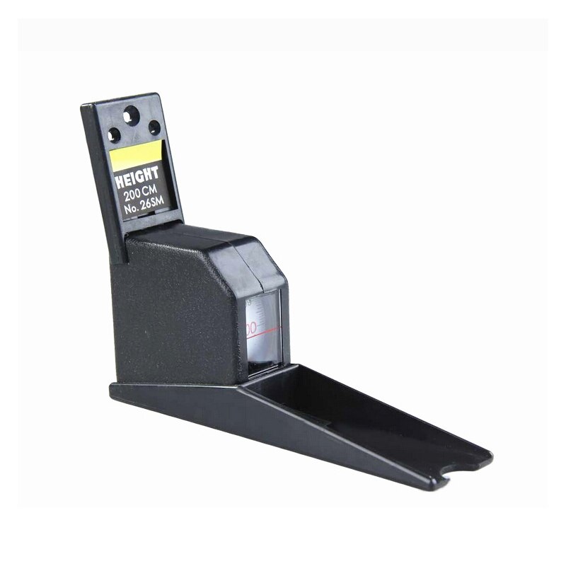 Miarka robić montażu na ścianie chowany wysokościomierz wzrostu dla ciała dokładny miernik wysokości elastyczny wysokościomierz