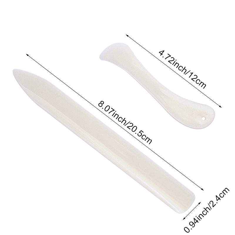 Ecohu Bone Folder & Creaser Tool - 2 STKS - Scoren, Vouwen voor Origami, Papier Ambachten, Boekbinden, Lederen Ambachten en Kaarten Maken & Vouwpapier Ecohu Bone Folder & Creaser Tool - 2 STKS - Scoren, Vouwen voor Origami, Papier Ambachten, Boekbinden, Lederen Ambachten en Kaarten Maken & Vouwpapier