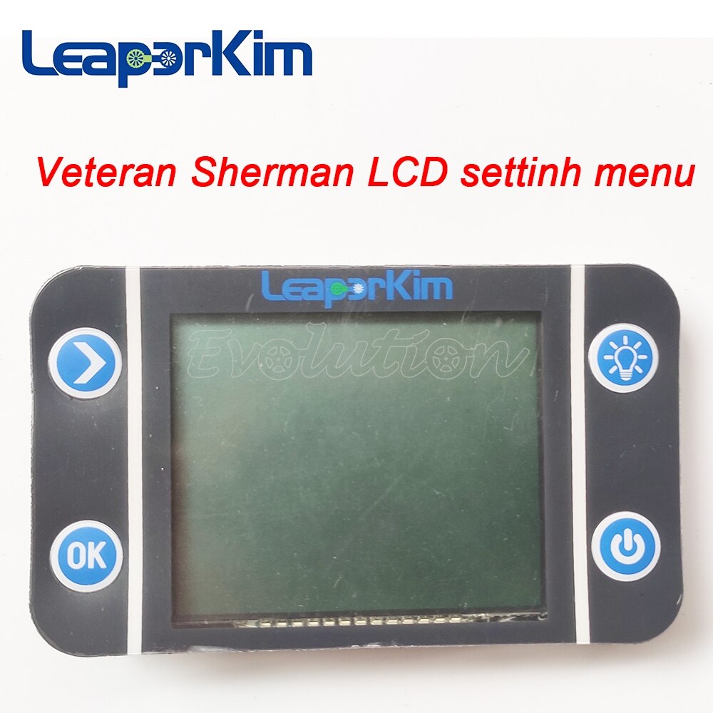 Original Veteran Sherman LCD einstellung menü EUC LCD Leaperkim teile