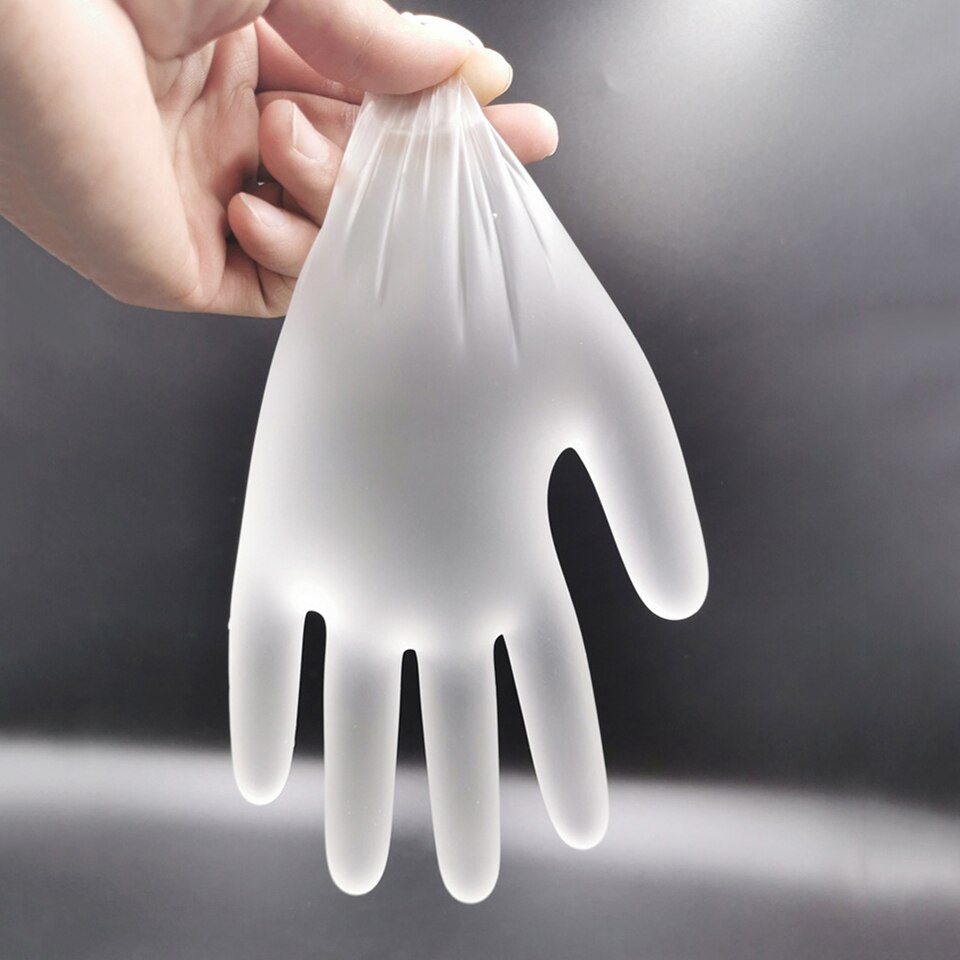 Food Grade Disposable Nitrile Gloves 100pcs Latex Gloves For Food Cleaning Cooking Restaurant Kitchen Accessories