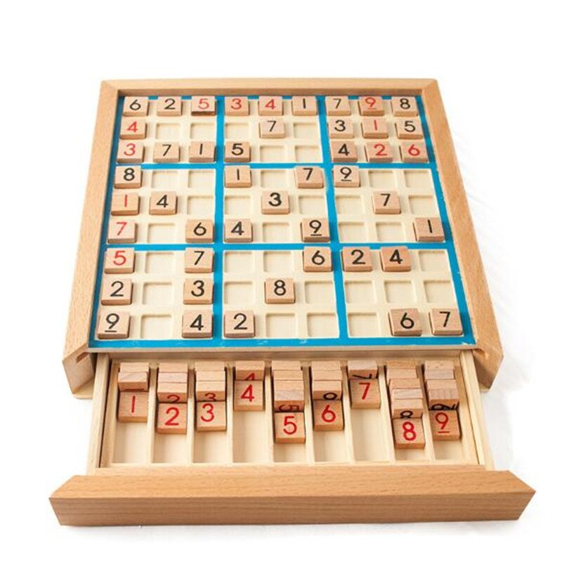 Beste Kinderen Sudoku Schaken Beuken Internationale Checkers Vouwen Spel Tafel Speelgoed Leren & Onderwijs Puzzel Speelgoed