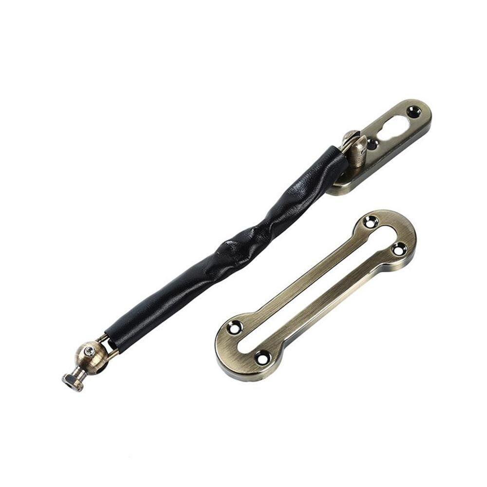 Stainless Steel Security Door Bolt Buckle Chain Bold Latch Latch Lock Lock Anti-theft Door Hardware Door Chain Chain Door D P2K5: D