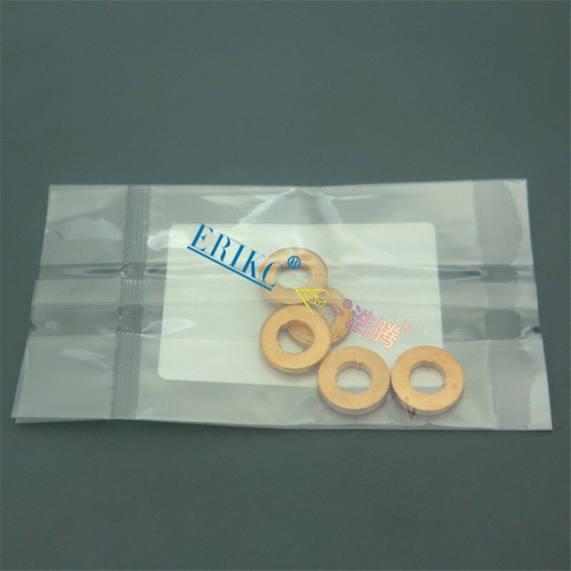 ERIKC-F00VC17503 injecteurs de carburant commun rondelles en cuivre, buses F00VC17504, pare-chaleur, embouts F00VC17505 9001-850C pour DELPHI BOSCH