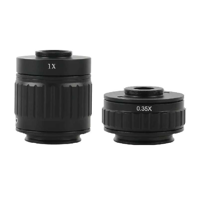 0,3X 0,35X 0,4X 0,5X Adapter Objektiv 38mm Zu C-montieren Stecker 1X Trinokular Stereo Mikroskop Rohr für Digital Kamera Fokussierung: Weiß