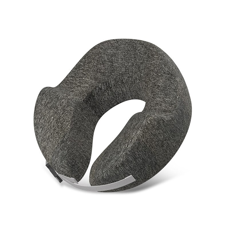 U-Vormig Kussen Voor Nek Auto En Vliegtuig Lange Afstand Reizen Kussen U-vorm Nekkussen Memory Foam dutje Kussen: gray1