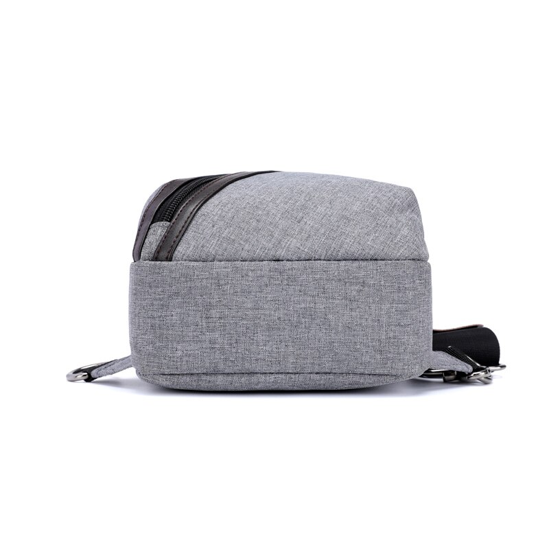 Mandlige skuldertasker crossbody tasker herre anti-tyveri brysttaske sommer kort tur messengers taske brystpakke