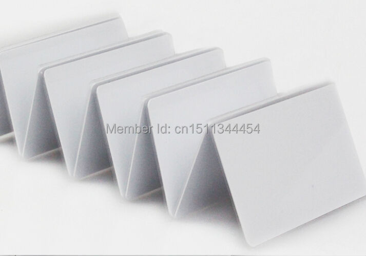 100Pcs EM4305 125Khz Rfid Smart Card EM4305 Rfid Tag Blanco Kaart EM4305 Rfid Toegangscontrole Writable Herschrijfbare Proximity id-kaart