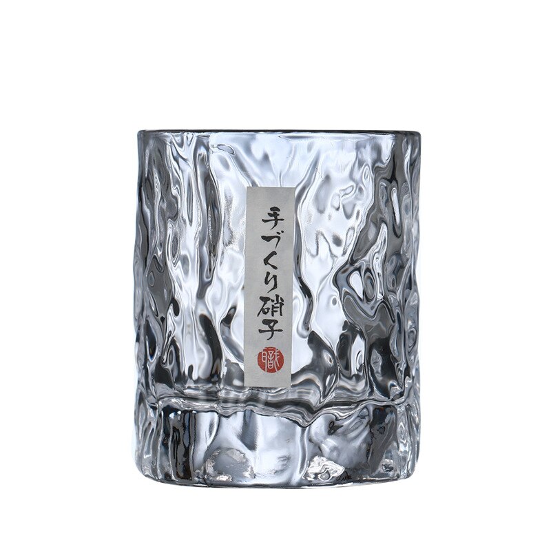 Hand-made Japanese Hammered Foreign Wine Glass Whiskey Glass Home Beer Glass Crystal Glass Cup Drinkware Bar Beer Mugs