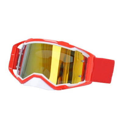 Motocross Goggles MX Off Road Glasses Dirt Bike Motorcycle Helmets Goggles Ski Sport Glasses Mountain Bike Cycling Goggles: Red