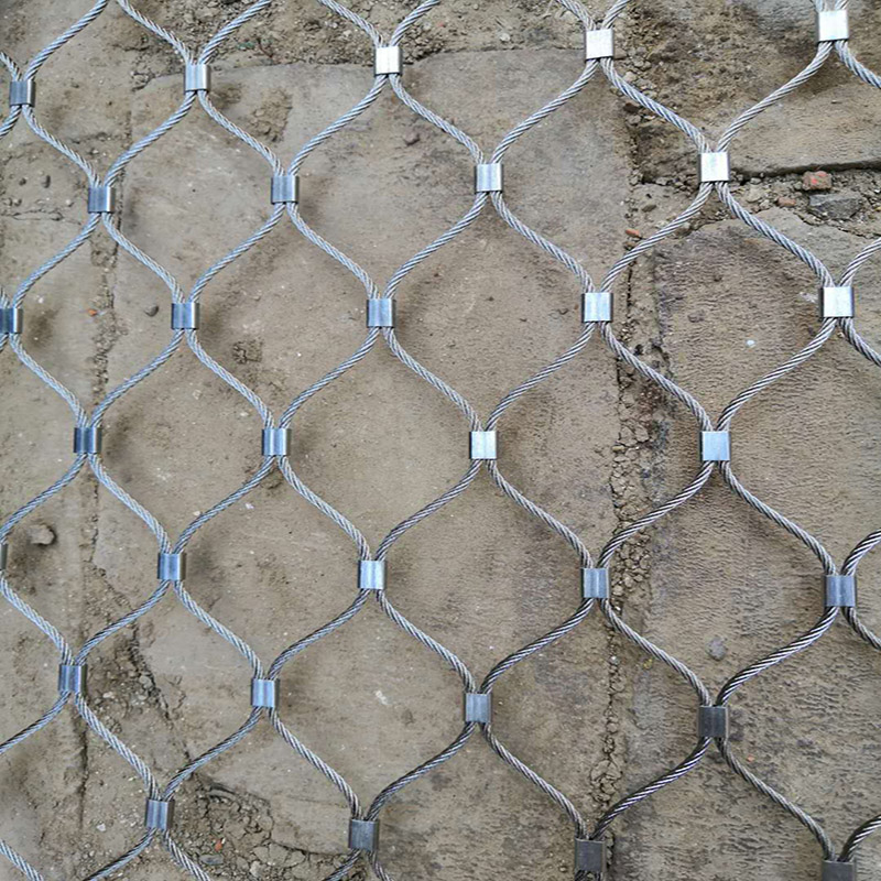 Stainless Steel Flexible Rope Mesh for Garden Security/climbing mesh fence/Wire Rope for fence mesh