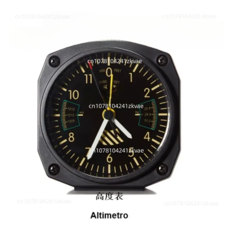 Aviation aviation clock, aircraft instrument clock, aviation simulation instrument alarm clock, simulation aircraft instrument