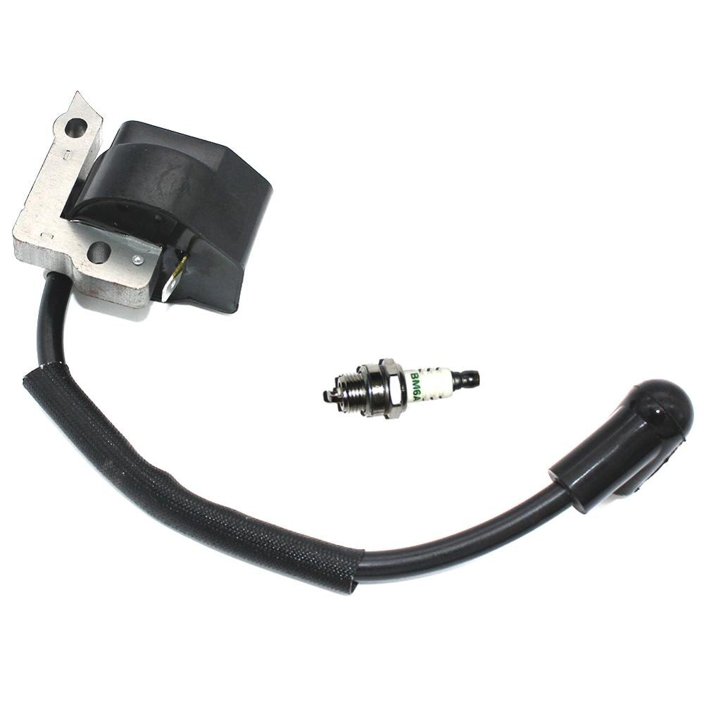 Ignition Coil SparkPlug BM6A For Craftsman Homelite Super 2VI XL2 94711A 94711CS Ryobi UT-08580 RY26901 TrimmerBlowers#850108001