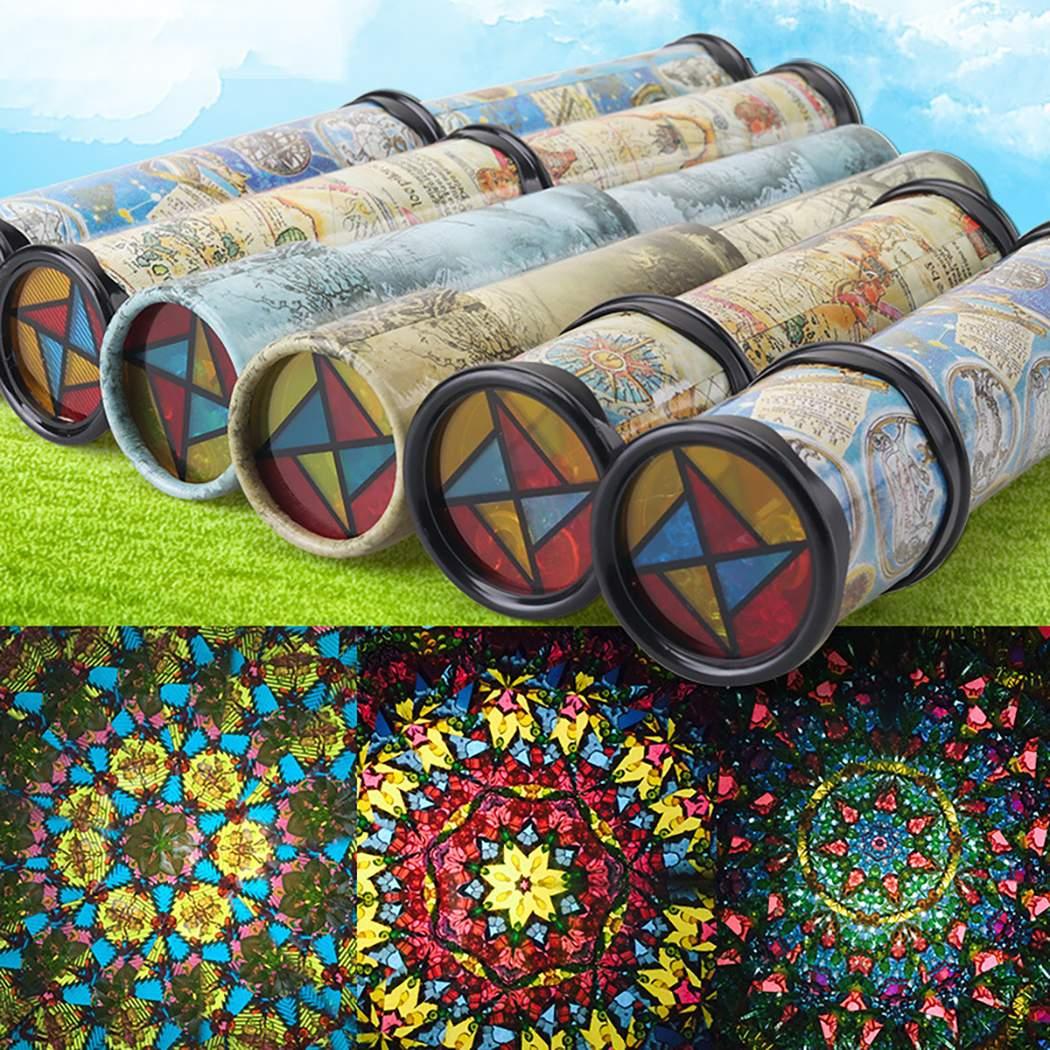 Kinder Einstellbare Farbe Drehung Kaleidoskop Spielzeug AB54527, AB87914, AB87925 Puzzle> 3 Jahre Alt Spielzeug