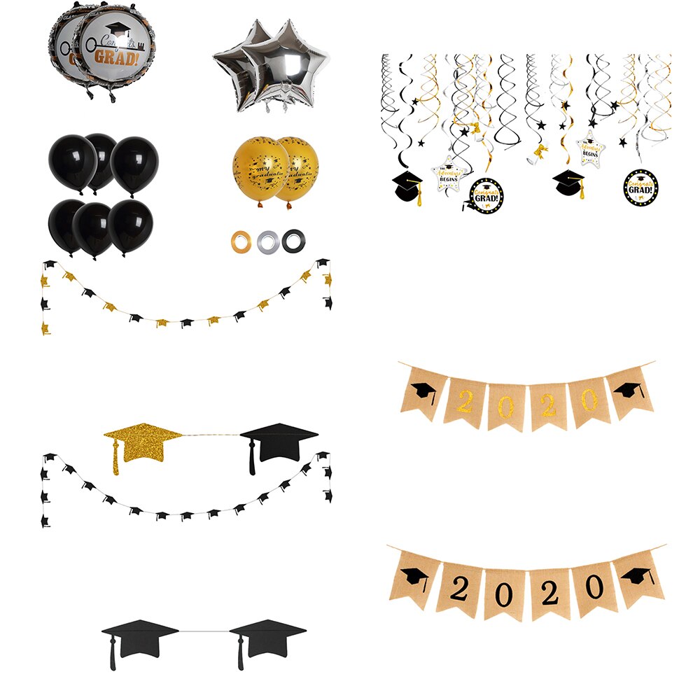 Graduation Balloons Congratulations Party Supplies For Graduation Ceremony