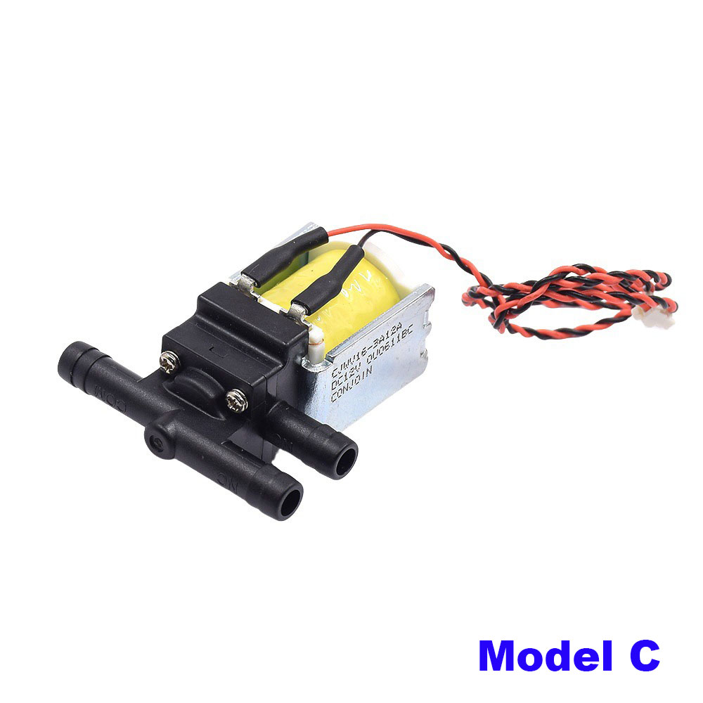 DC 12V 24V 2-Position 3-Way Electric Solenoid Valve N/C Normally Closed Air Water Flow Control For weeper Floor carpet Cleaner