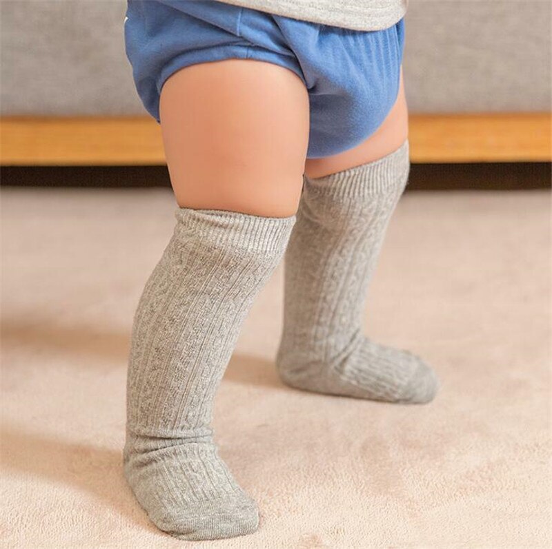 Baby Kid Peuters Meisjes Jongens Knie Hoge Panty Been Warmer Kousen Leeftijd 0-3 Jaar: D / 0 To 1 Years
