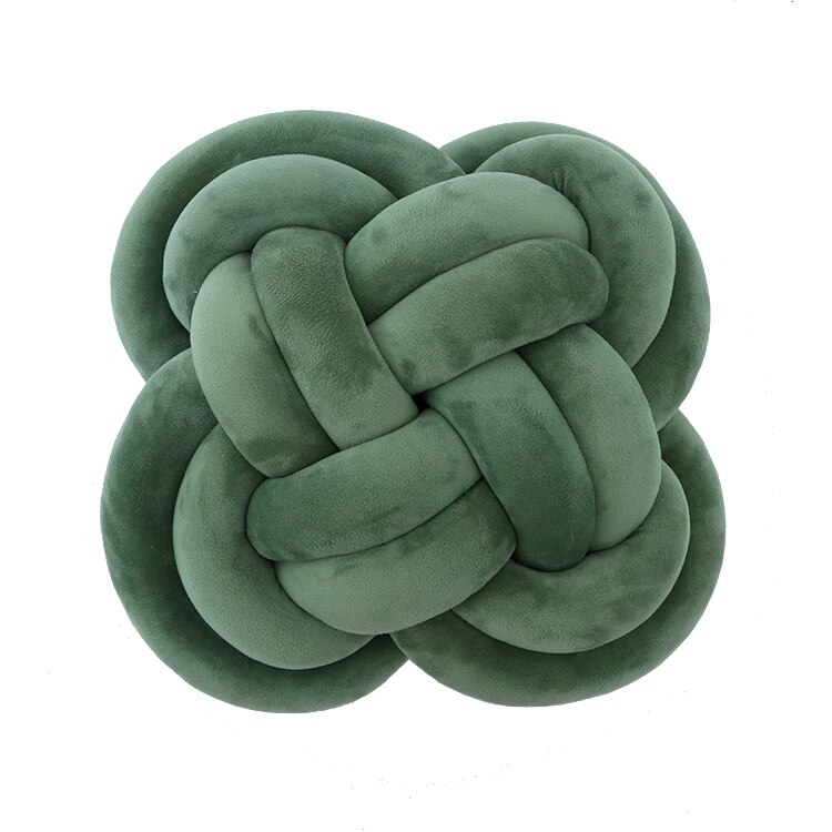 Bumpers Kussen Knoop Kussens Baby Knuffel Kussen Wieg Bumper Weven Bescherming Kussen Pad Accessoires YYJ006: YYJ006B