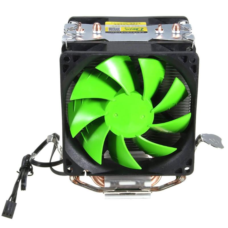 Dual Copper Pipes Dual Fans Hydraulic CPU Cooler H... – Grandado