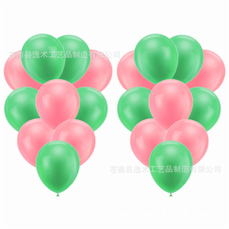 Flamingo Paper Plate Napkin Dispasable Tableware Hawaii Party Straw Cup Happy Birthday Party Decoration Aloha Hawaiian xx74: pink green 20pcs