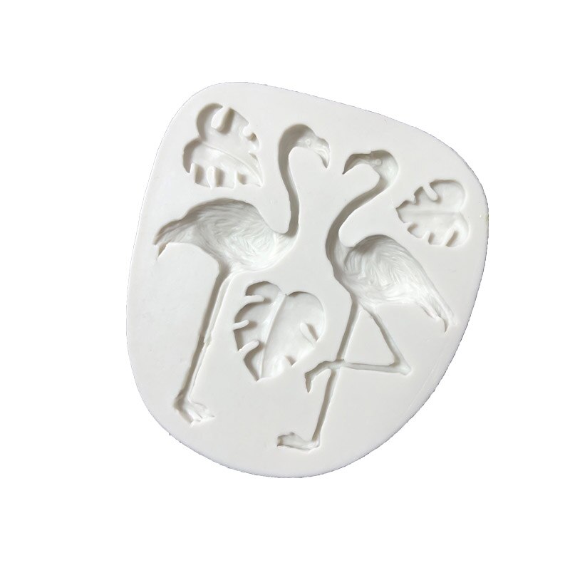 Aouke Schildpad Blad Flamingo Decoreren Mallen Cake Silicone Mold Sugarpaste Chocolade Gumpaste Mal van Klei K121