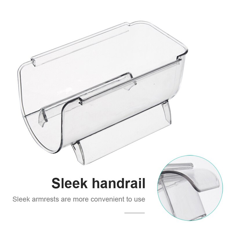 4Pack Kühlschrank Organizer Küche Flasche Lagerung Gestell Stapelbar Wein Halfter Flaschen Anzeige Regal Kühlschrank Veranstalter Gestell: 1Pack-transparent