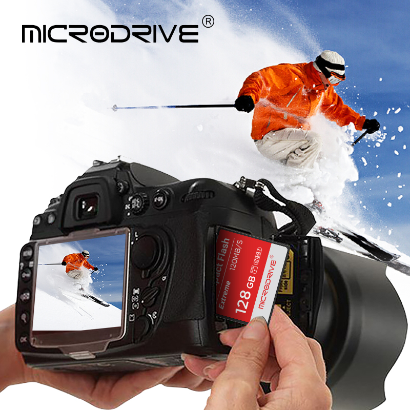 Karta pamięci 128GB 64GB 32GB CF Extreme High Speed Compact Flash Card 256GB UDMA7 Full HD Video do aparatów Canon Nikon