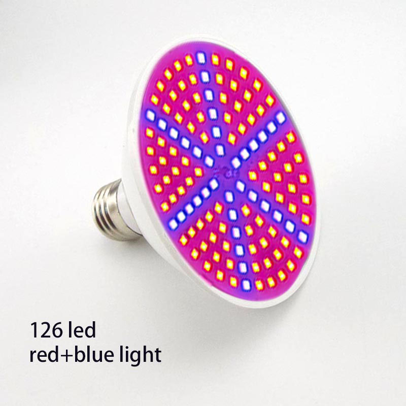 Led-växtlampa fytolampa fullspektrum blomlampa  e27 för inomhusväxthus odlingstält hydroponisk  k5: Rgb
