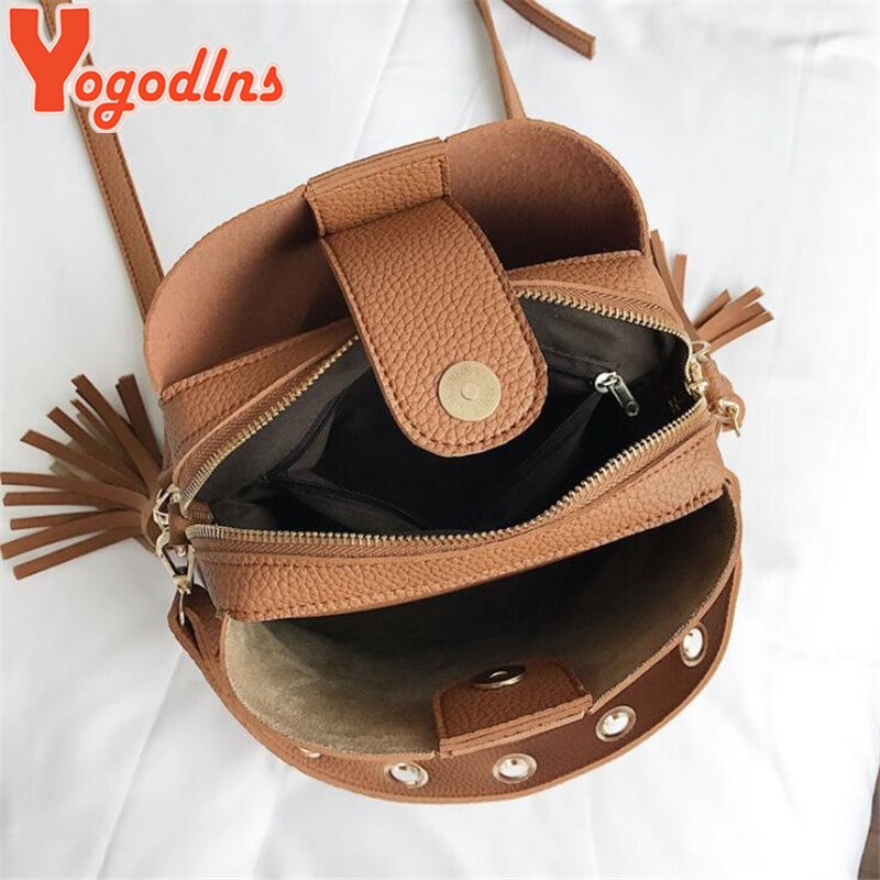 Yogodlns Moda macchia Donne Borsa Secchiello Della Nappa dell'annata Borse di Alta Qualità retrò Borsa A Tracolla Semplice Crossbody Borsa