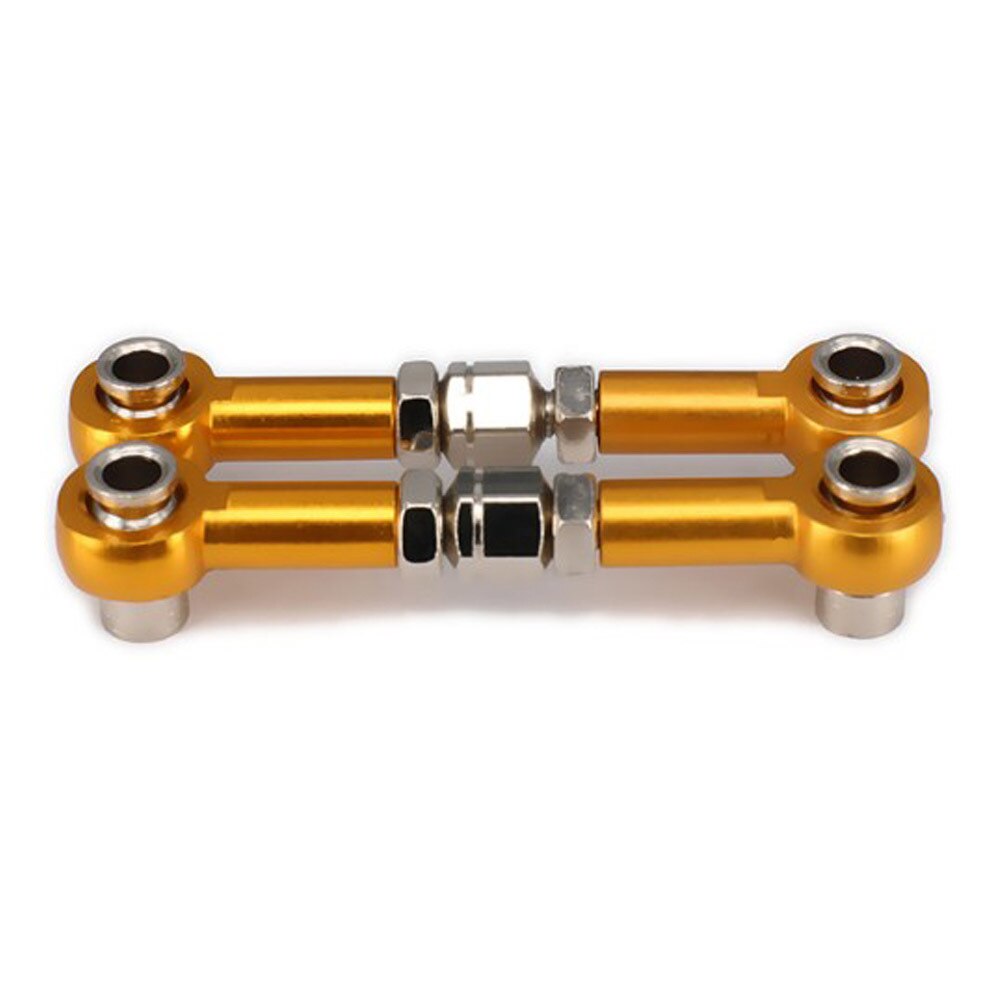 2pcs CNC Lavorato In Lega di Alluminio Asta di Sterzo RC Servo Giunto Asta Accessorio di Ricambio per HSP 94111/94188 RC Auto