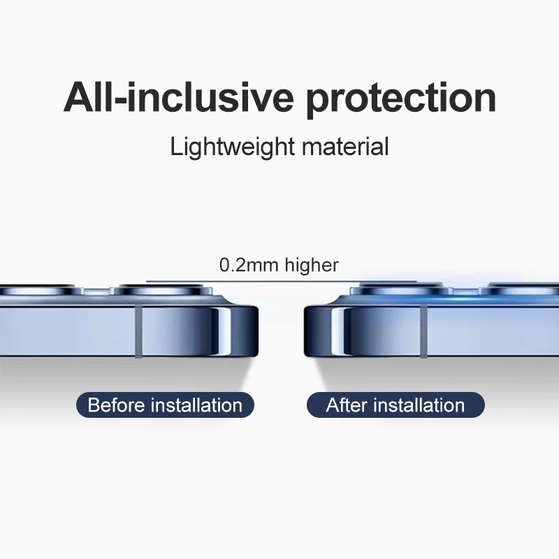 Kamerabeskytter til iphone 15 13 14 16 pro max linse mykt glass til eple iphone 15 pro 5g beskyttelsesdeksel