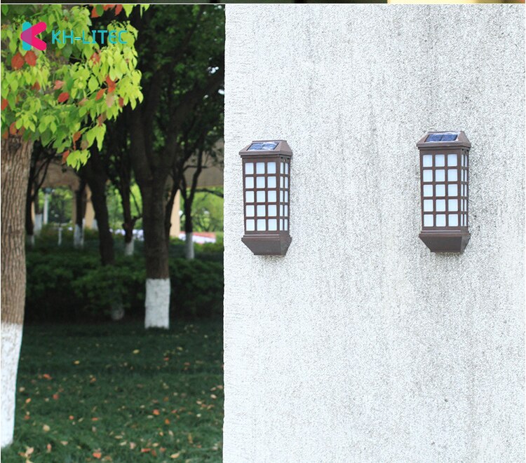 Led Solar Light Outdoor Solar Lamp Tuin Wandlamp Villa Lamp Waterdicht Hek Trappen Lamp Voor Tuin Decoratie