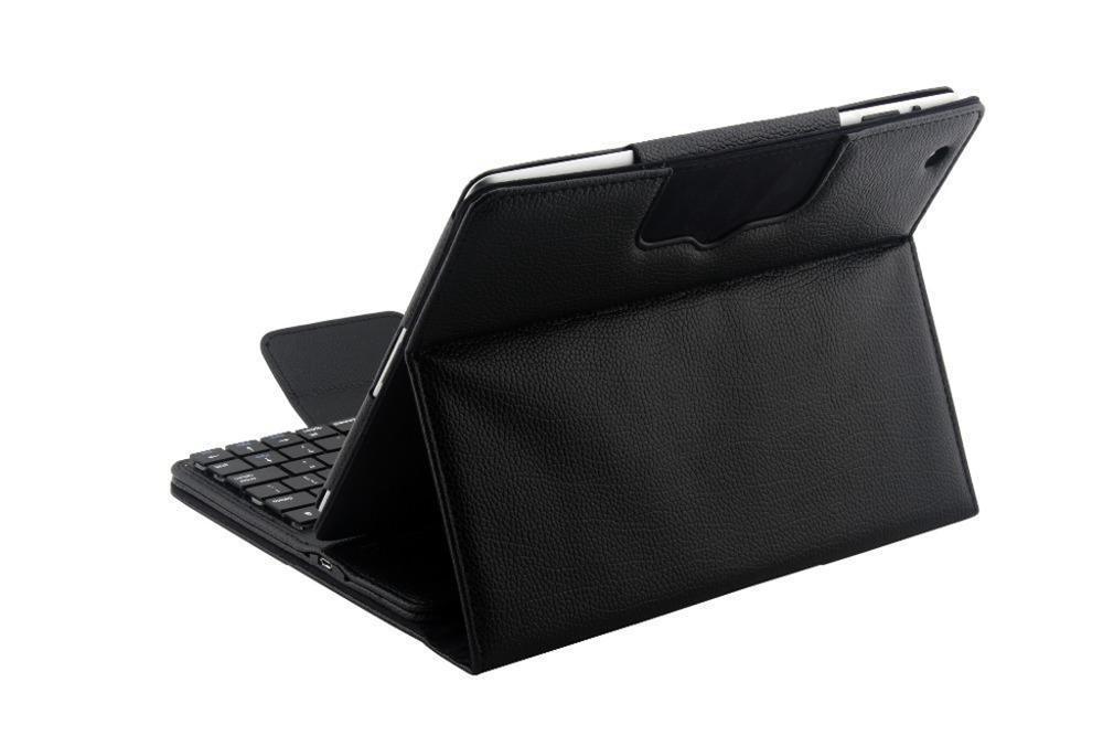 Smart PU Leather Cover Case For Apple ipad 2 3 4 A1459 A1458 A1460 Removable Bluetooth Keyboard Tablet Case+Stylus Pen.