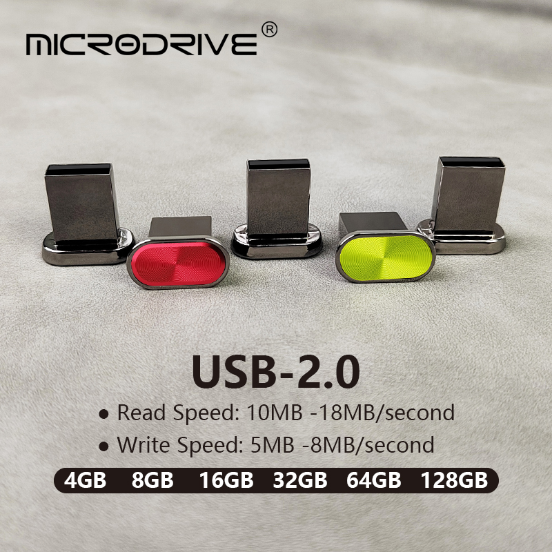 Super Mini clé USB étanche, clé USB, 64 Go, 32 Go, 16 Go, 8 Go, 4 Go, capacité réelle, clé USB