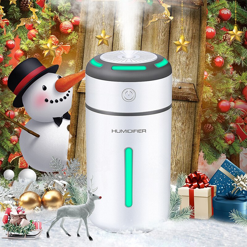 Meidi 170ml mini luftfukter diffusor aromalampe aromaterapi elektrisk aroma diffusor tåke luftfrisker