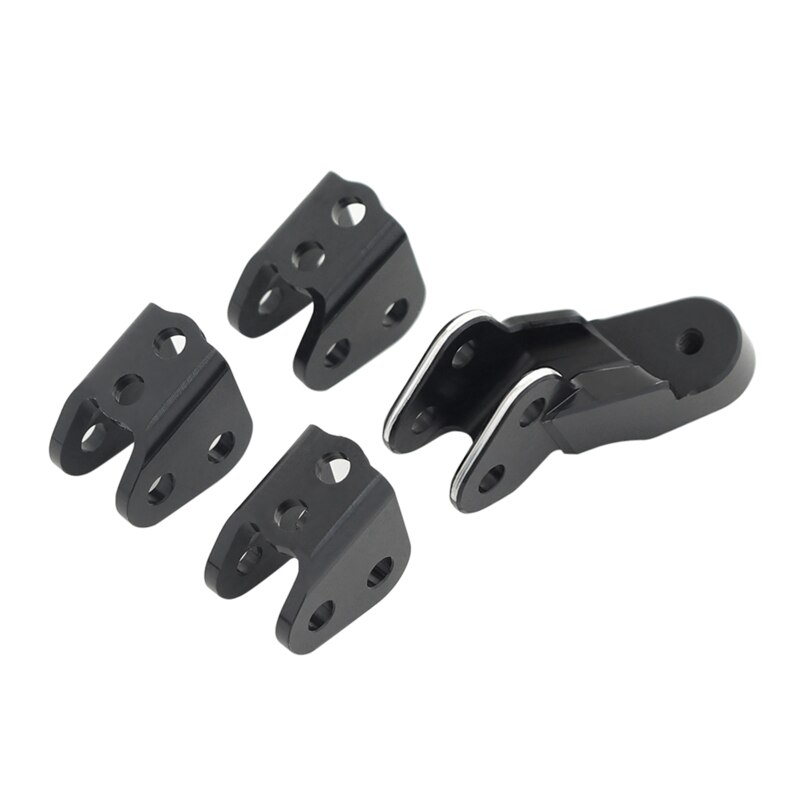 4 Pcs Metal Model Car Modification Lower Link Mount Set for REDCAT GEN8 Upgrade Y4UD: BK