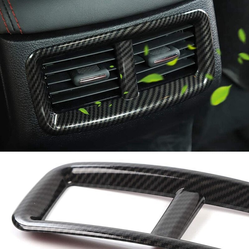 for Challenger Rear Air Condition Outlet Vent Covers Trim Accessories for Dodge Challenger
