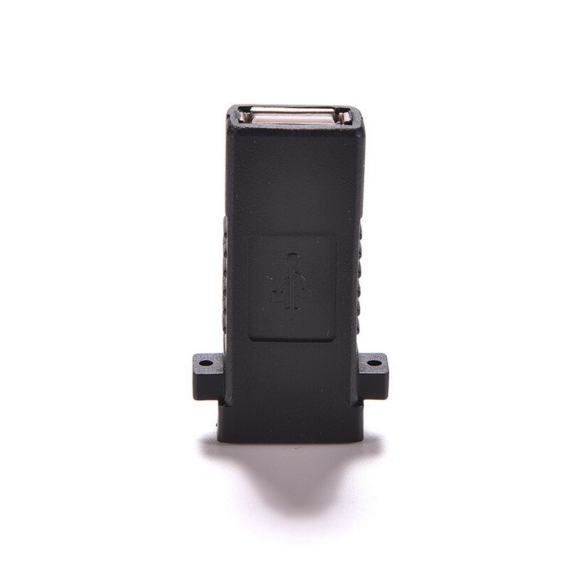 Wall Plate Plug Standard USB 2.0 Female Coupler Cord Connector JETTING USB Female to Female Panel Mount Adapter