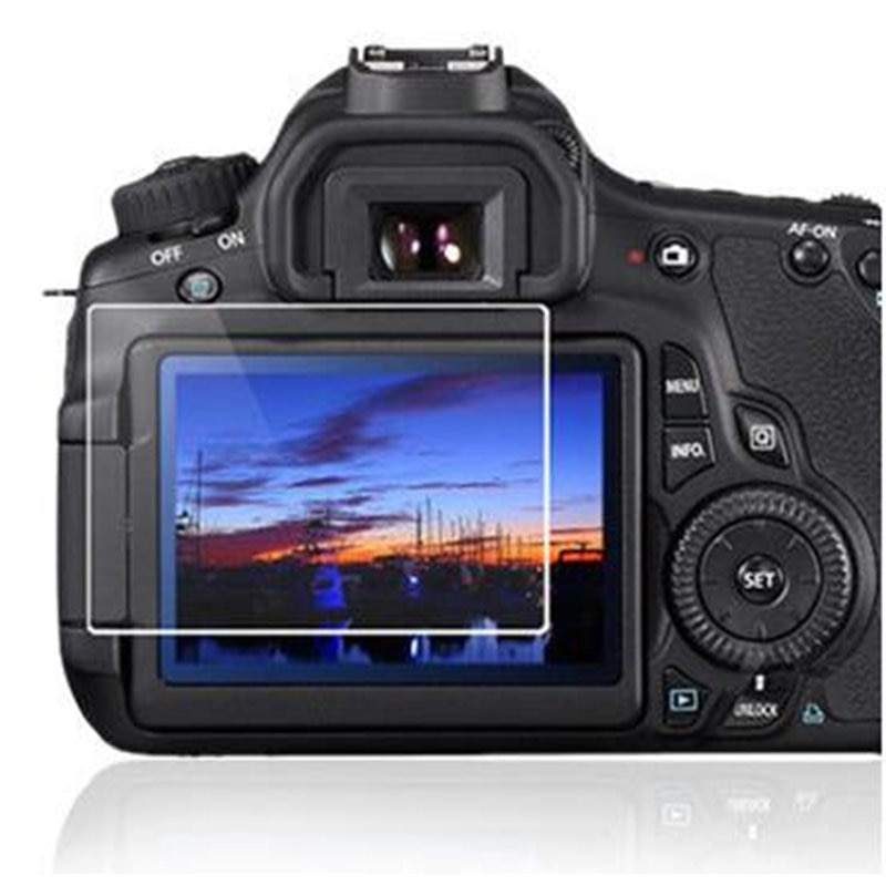 CAENBOO Screen Protector For Sony A5000/A5100/A6000/A6300/A6500/NEX6R/NEX7R Self-Adhesive Tempered Glass LCD HD Film DSLR Camera