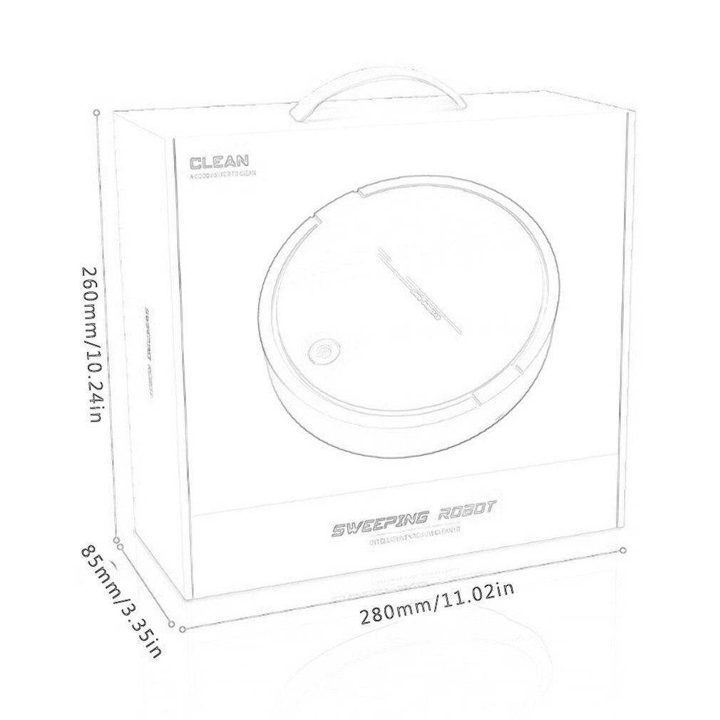 Intelligent Robot Vacuum Cleaner USB Charging Household Wireless Sweeping Robot Dust Hair Cleaning Vacuum Cleaner