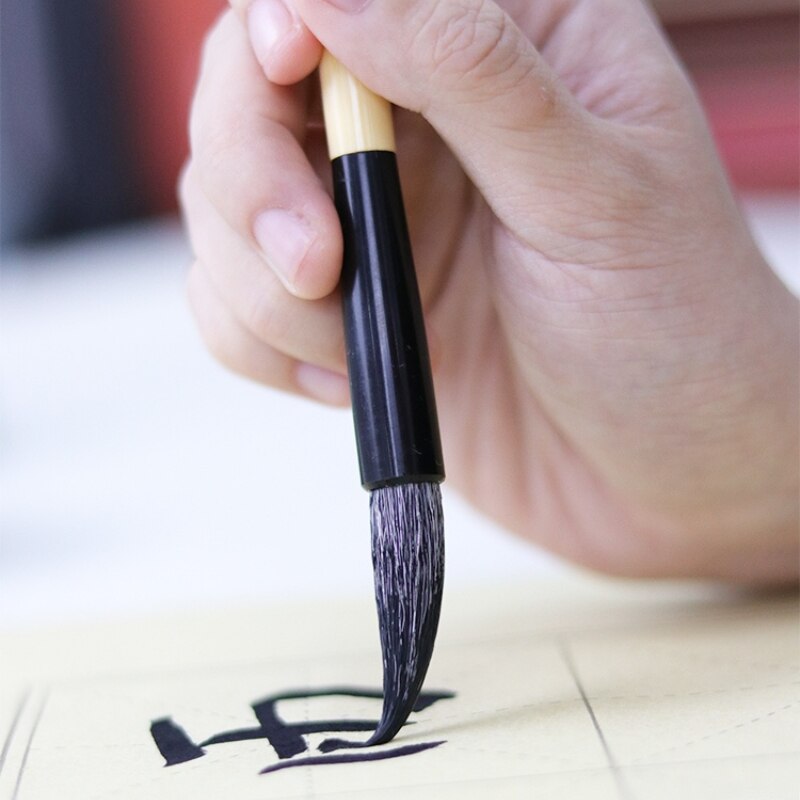 Chinese Calligraphy Brush Wolf Goat Multiple Hair Calligraphy Brush Pen for Writing Art Painting Tinta China Caligrafia Supply
