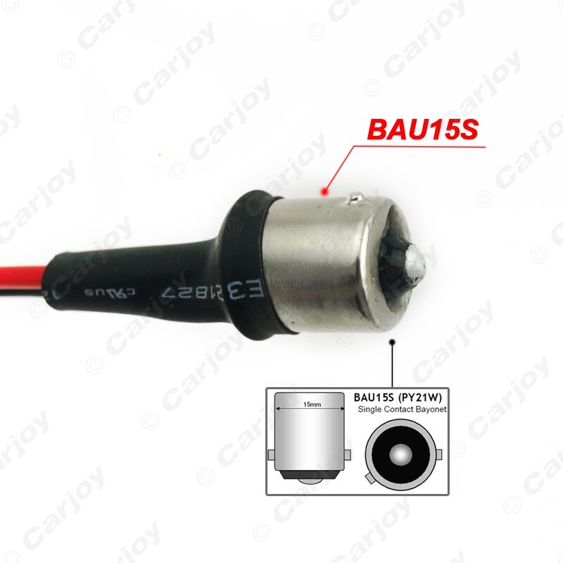 FEELDO 1PC Car BAU15S No Error Load Resistor No Flickering Decoder for LED Light Into a canbus bulb #CA3927