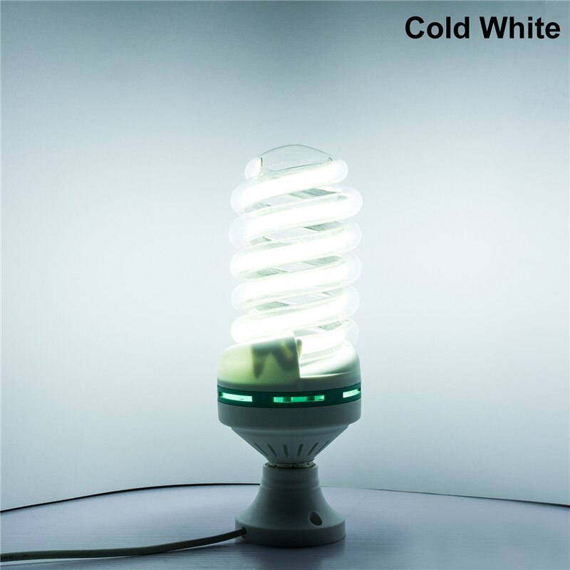 Zjright  e27 spiral led energisparelys pære 5w 9w 16w 24w 40w stue,hjem,innendørs,bibliotek,kontor,fabrikk led-pærer: Kald hvit / 5w