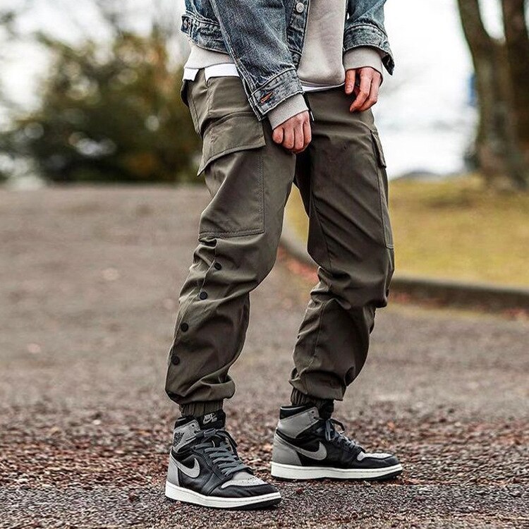 Cargo Pants Men's Hip Hop Streetwear Jogger Pant Trousers