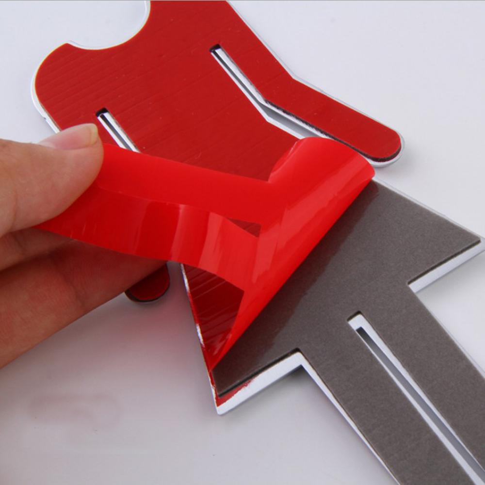 12cm Pair 3D Man Women Toilet Signs Bathroom Indicator Signpost Self Adhesive Toilet Door Sign Plate for Hotel Office Restaurant