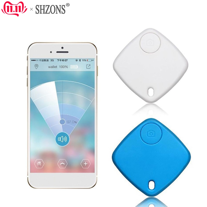 Two Way Alarm Key Finder Bluetooth Tracker Keyfinder GPS Kids Bag Wallet Key Finder GPS Tag Locator Reminder