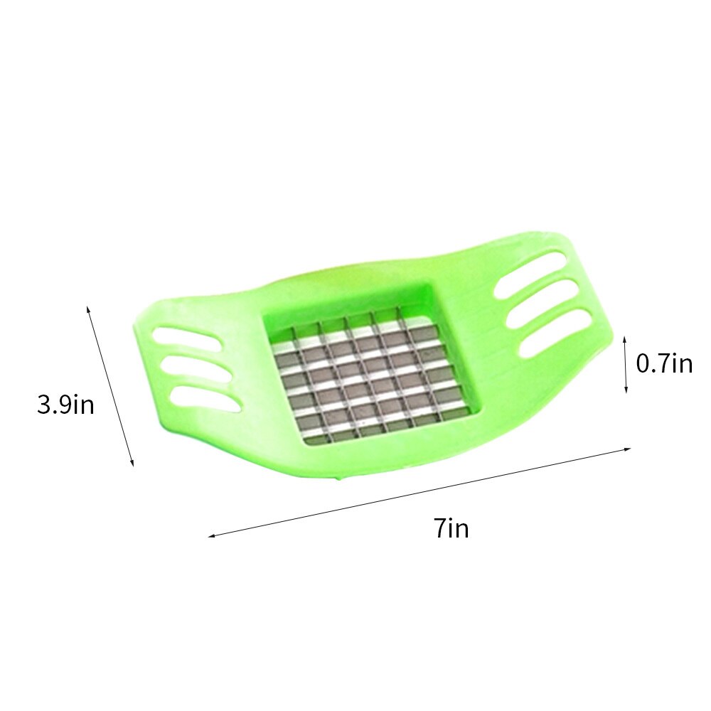 Potato Cutting Device Cut Fries Kit French Fry Yarn Cutter Set Potato Carrot Vegetable Slicer Chopper Chips Making Tool: Default Title