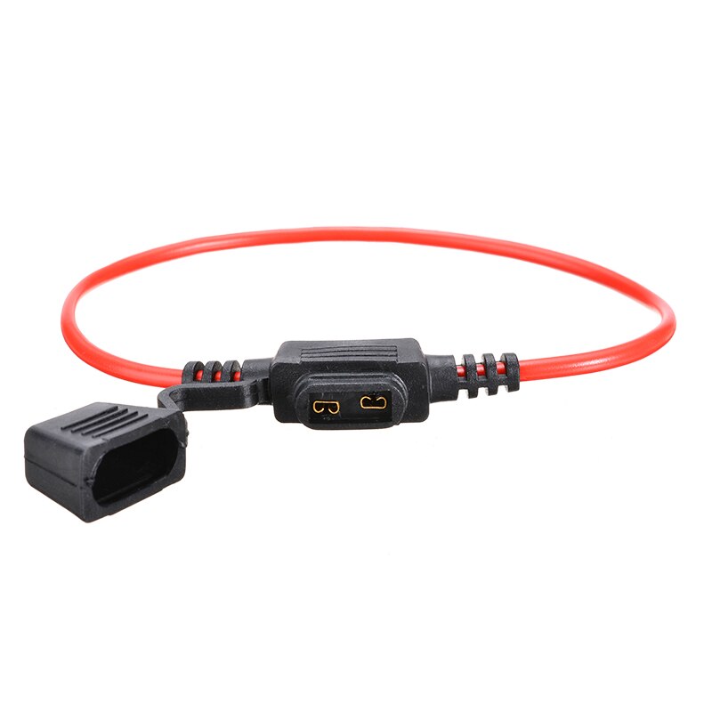 thumbnail image 2 of 5pcs 12V 30A Car Truck In-Line Flat Mini Blade Fuse Holder Socket Splash-Proof 2 of 11