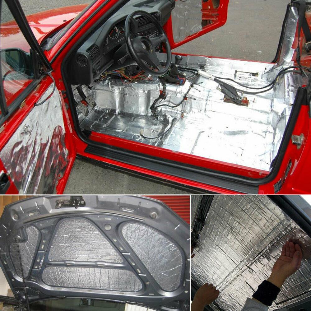Auto Truck Firewall Warmte Deadener Geluidsisolatie Mat Wol Auto Warmte Geluid Thermische Proofing Pad Voor Auto/Dak