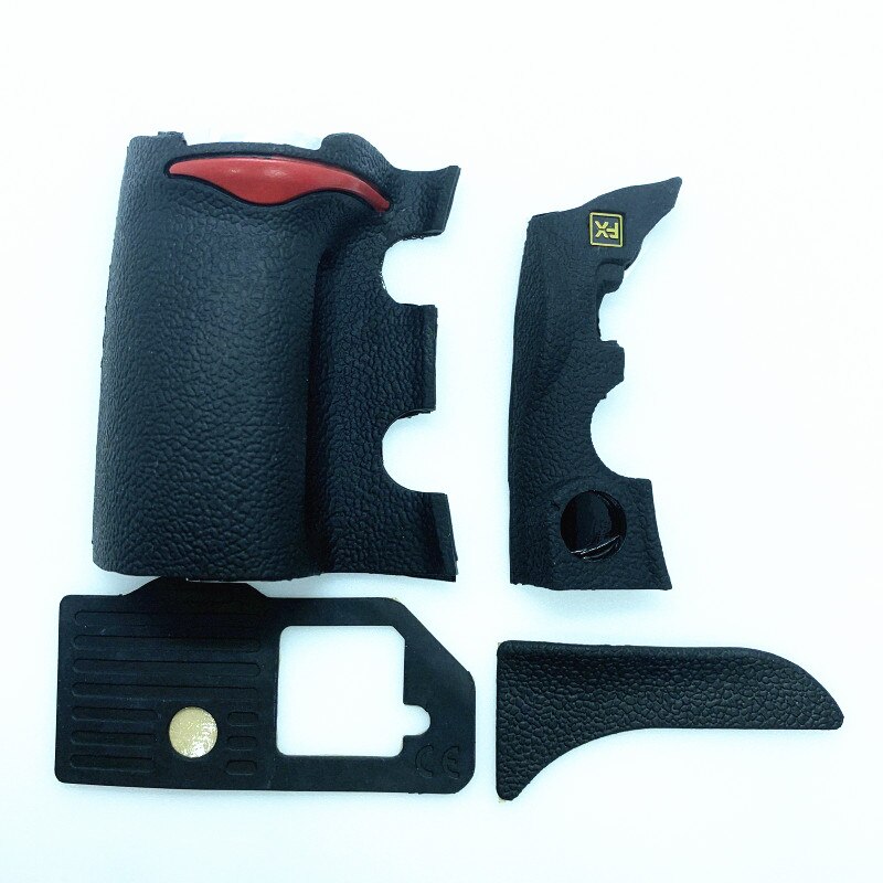para Nikon D700 cuerpo de goma (Juego de 4 uds) agarre inferior pulgar trasero lado FX Reparación de goma pieza de reemplazo de repuesto