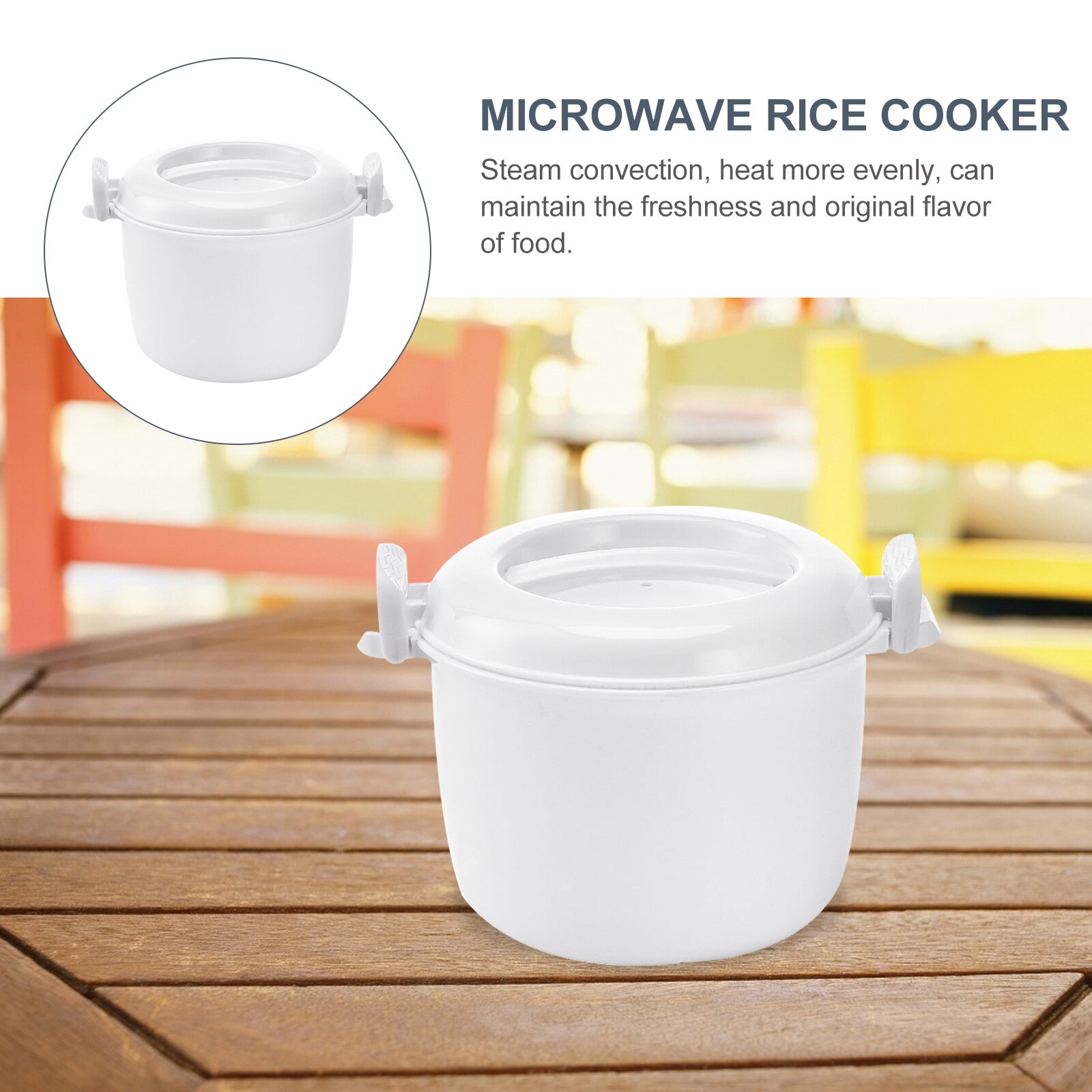 Microwave Rice Cooker Multi-purpose Rice Cooker Rice Container Home Supply